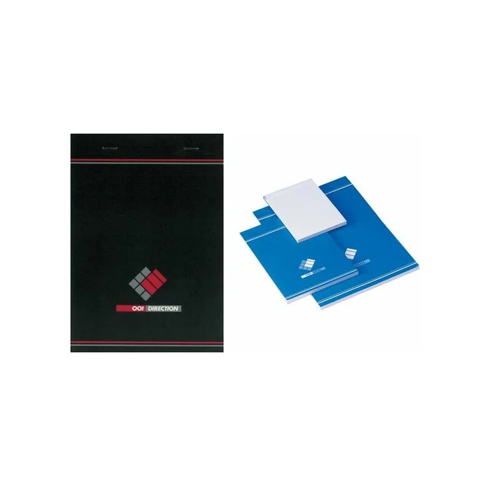 001BLOC Bloc-notes 001, quadrillé, A5, (L)148 x (H)210 mm