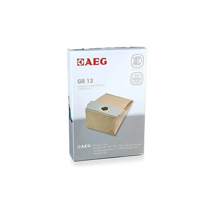 AEG Boîte 5+1 Sac Aspirateur Original GR13 pour VAMPYR 400