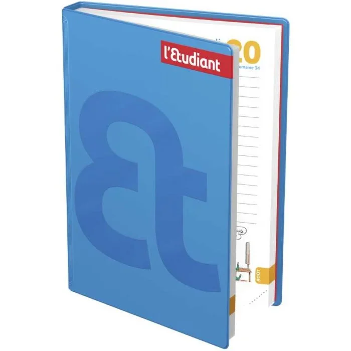Agenda Scolaire 2025/2026 – L’Etudiant MANIFESTE – Bleu OXFORD