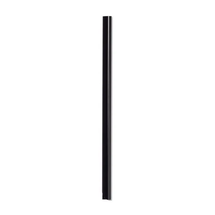 Baguette à relier sans perforation – A4 – 6 mm – 100 pièces – noir