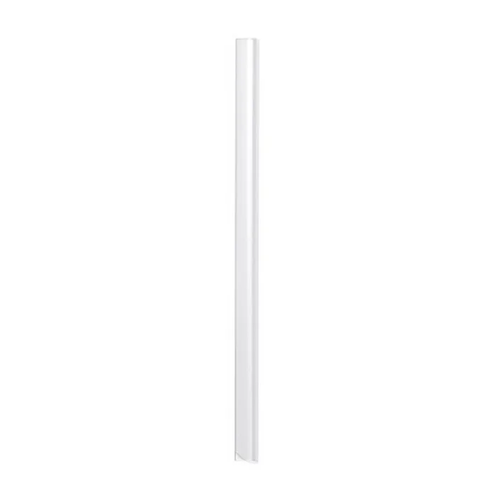 Baguette à relier sans perforation – A4 – 6 mm – 100 pièces – transparent