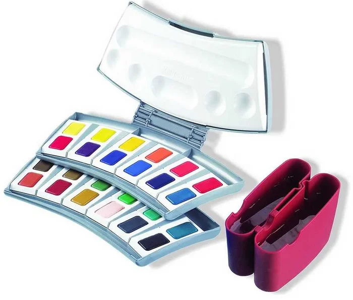 Boite de 24 couleurs Aquarelles d’études PELIKAN