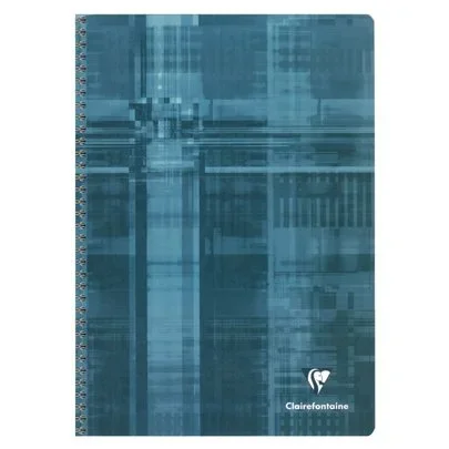 Cahier coloris assortis Clairefontaine 180 pages format A4 21 x 29,7 cm 90g Quadrillé 5 x 5