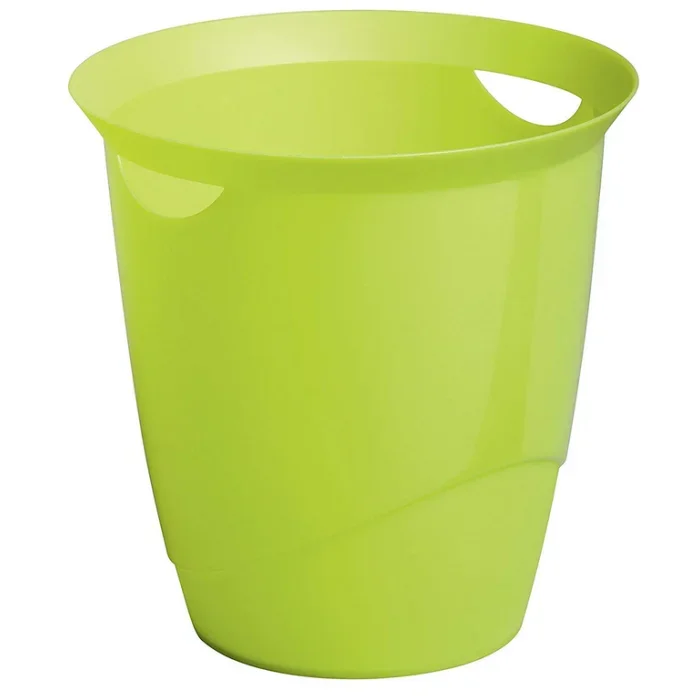 Corbeille à Papier en Plastique 16 litres – Vert DURABLE Trend