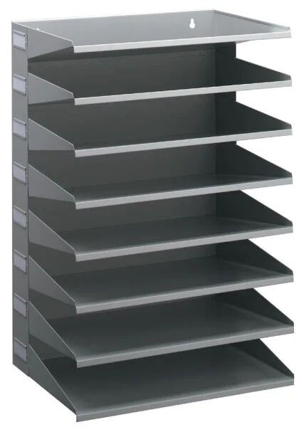 DURABLE Station de tri Business, 8 compartiments, gris