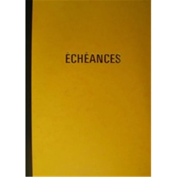 Echéancier piqûre – 230 x 180 mm – vertical – 100 pages | OFFICE1