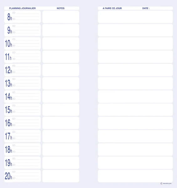 ELVE Bloc spiralé ‘120 programmes – A faire ce jour’