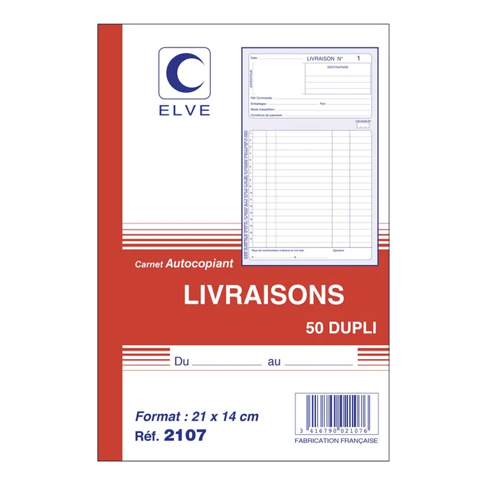 ELVE manifold « Bon de livraison » dupli 140×210