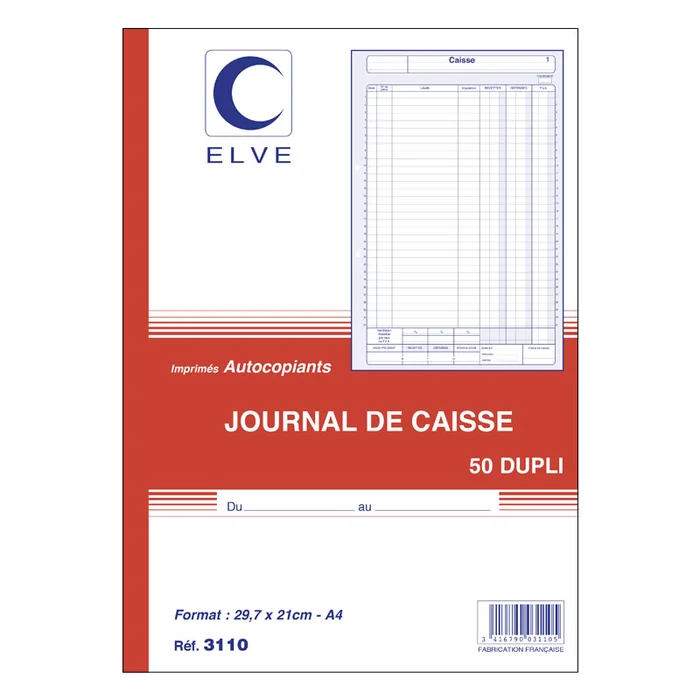 ELVE manifold « Caisse » – 297 x 210 mm – dupli
