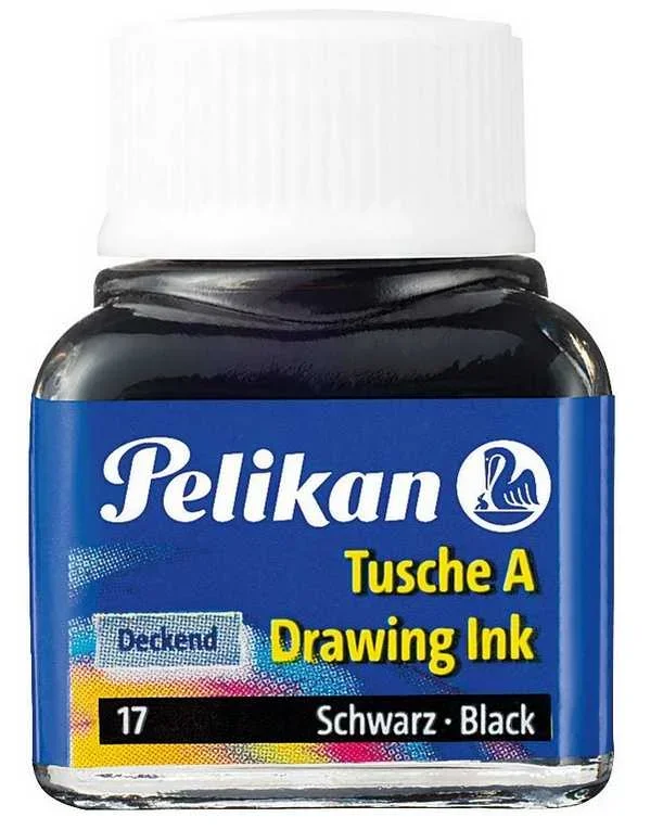 Encre de Chine A – Noir – 10 ml PELIKAN