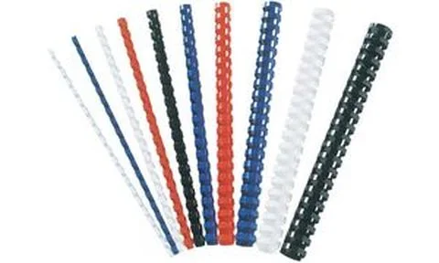 Fellowes baguettes à relier en plastique A4 10 mm bleu