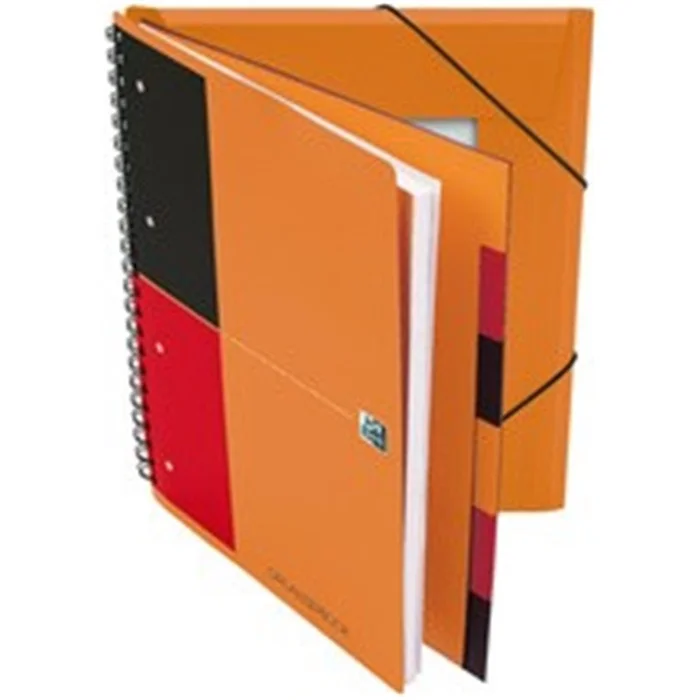 Oxford International Collegeblock – Organiserbook Quadrille