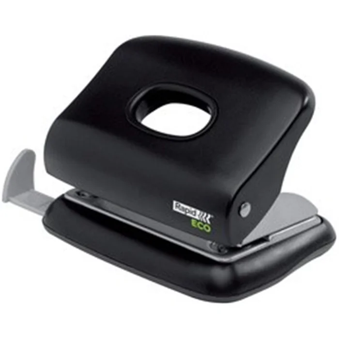 Perforateur Rapid Eco – noir/gris lumière | OFFICE1