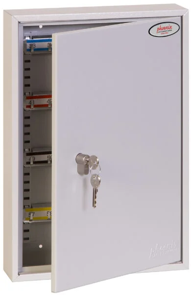phoenix Coffre à clés COMMERCIAL KEY CABINET KC0601P, gris