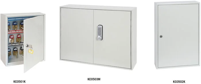 phoenix Coffre à clés DEEP KEY CABINET KC0501K, gris