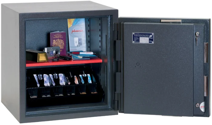 phoenix Coffre-fort anti-effraction ELARA HS3551K, gris
