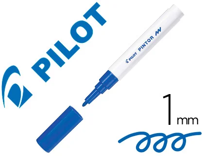 Pilot Pintor – Marqueur Peinture – Pointe Fine – Bleu