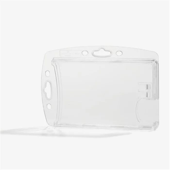 Porte-badges Durable double pour 2 cartes de sécurité 54 x 85 mm – 10 porte-cartes rigide