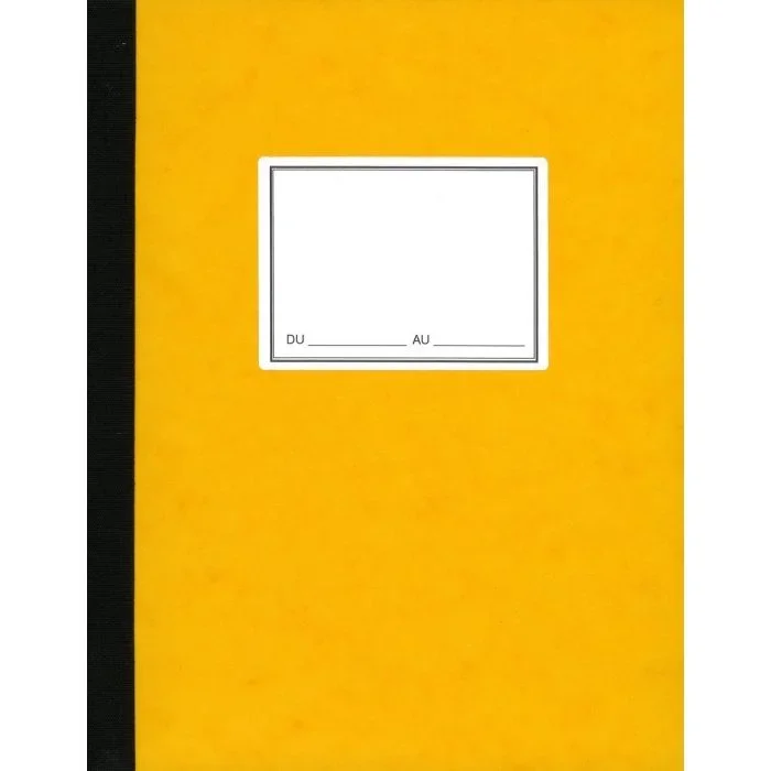 Registre – Journal de 8 colonnes – 297 x 210 mm ELVE 81081 Cahier comptable