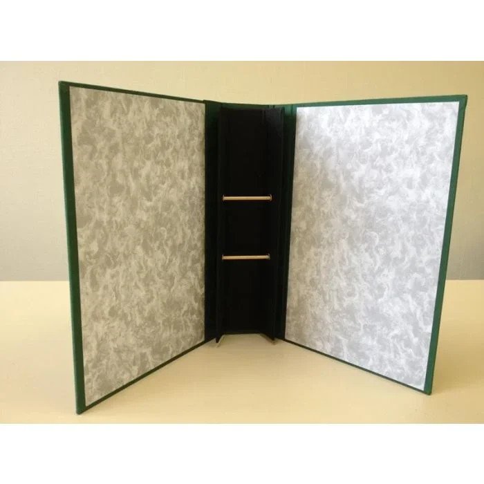 Reliures d’archives Notariales – Bleu Classeur sans vis apparentes ELVE D919
