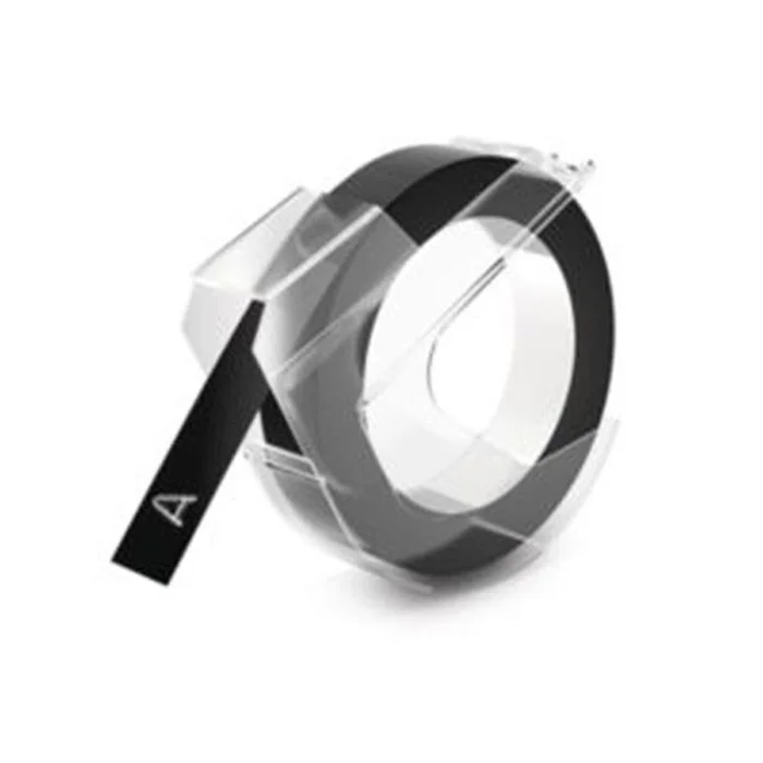 Ruban 3D Dymo Junior Omega – 9 mm – noir