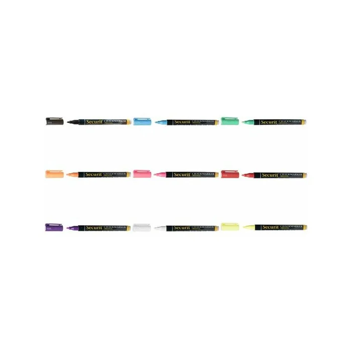 Securit Feutre-craie ORIGINAL SMALL, noir
