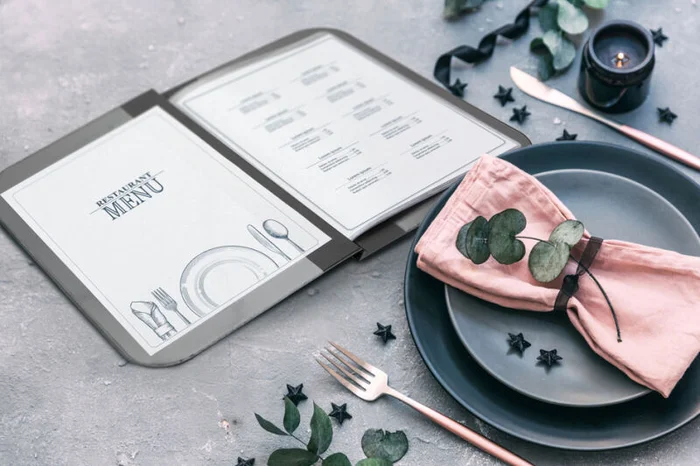 Securit Protège-menus ESSENTIAL, A5, noir