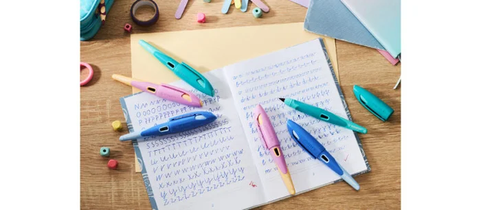 STABILO Stylo plume EASYbirdy R Pastel Edition, aqua/menthe