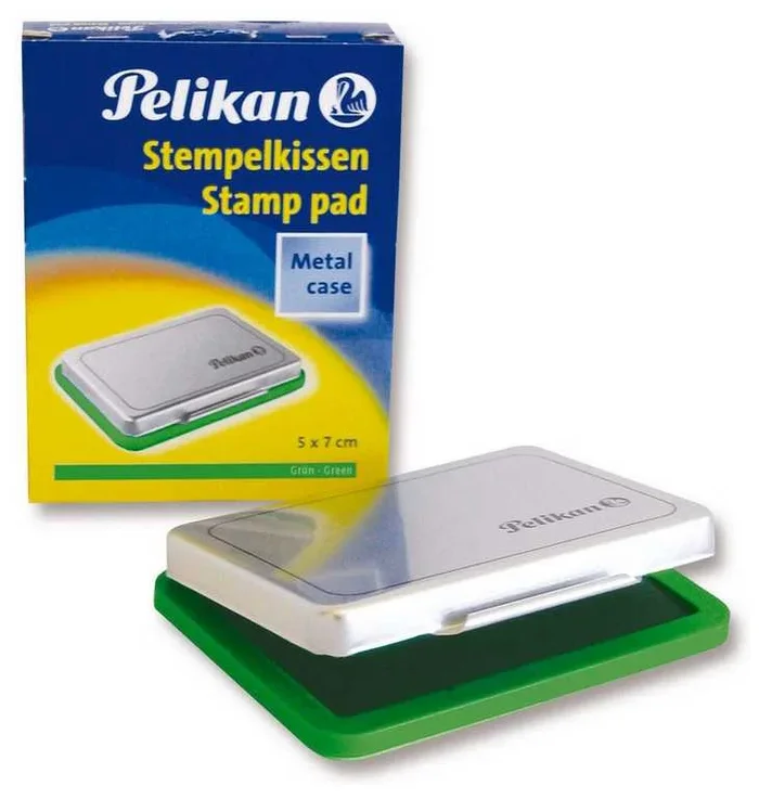 Tampon Encreur – 70 x 50 mm – Vert PELIKAN