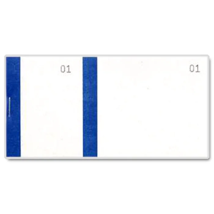 Ticket tombola bleu – ticket vestiaire 2 coupons – bloc vendeur