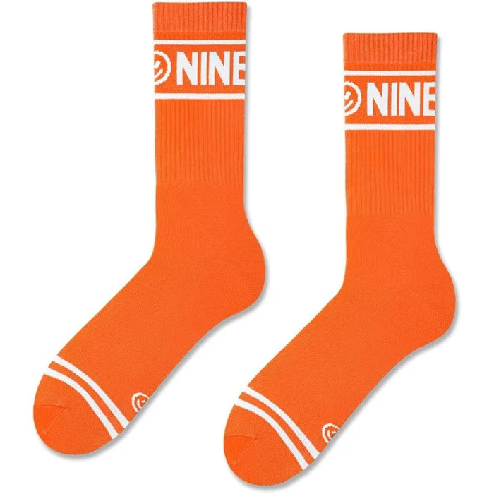 ZOOKSY Chaussettes Sportives NINETIES Antidérapantes 36-40 Orange